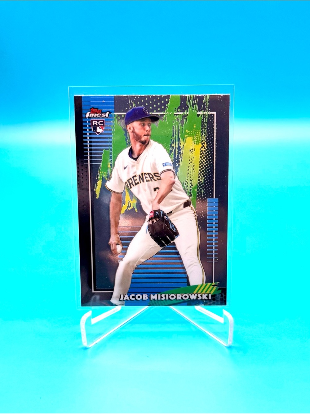 š„JACOB MISIOROWSKI ROOKIE LOT! Mini Diamond Rookie Refractor + Common Rookie! - Picture 5 of 7